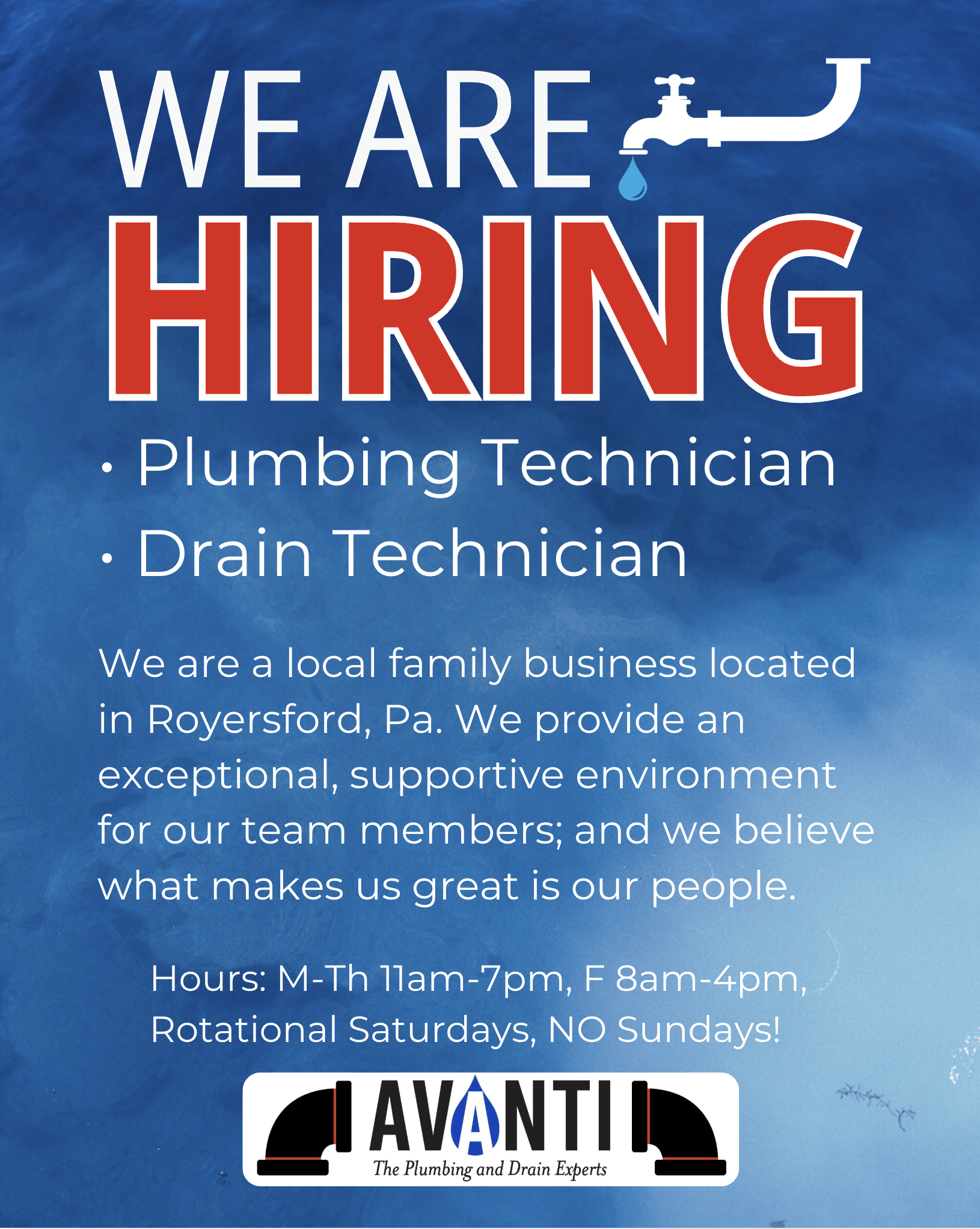Plumbing, Water Heater and Drain Repairs | Montgomery County, PA